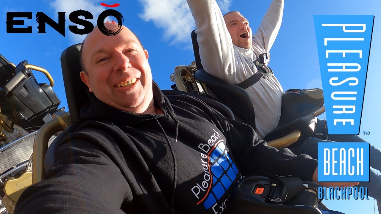 FIRST Rides On ENSO at Blackpool Pleasure Beach | On-Ride POVs & Reviews