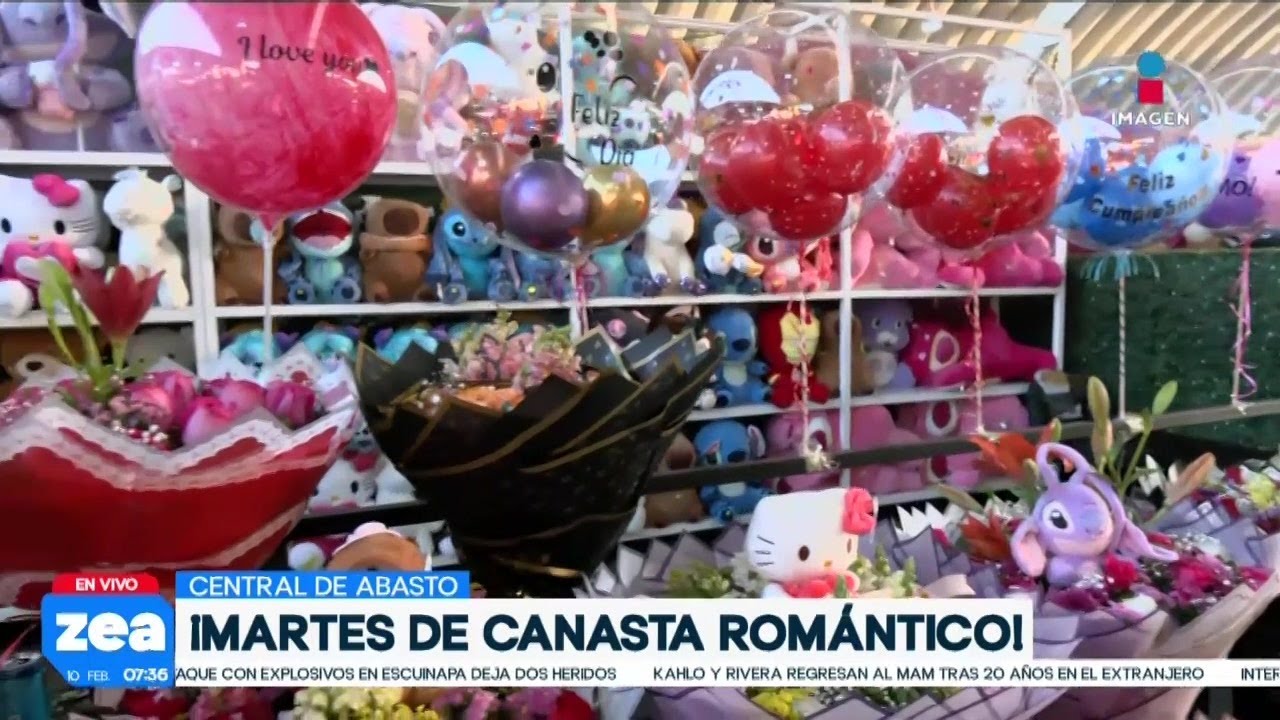 En la Central de Abasto de CDMX podrás encontrar una variedad de regalos para este 14 de febrero