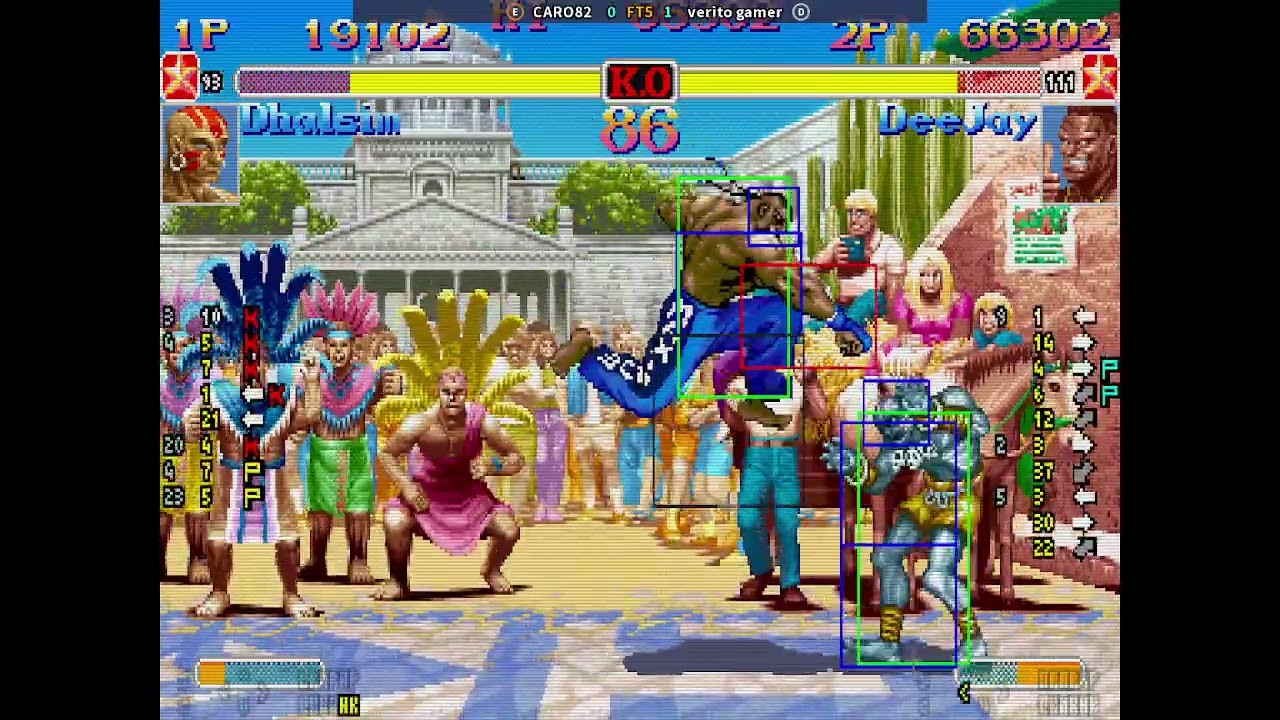 Super Street Fighter II X   grand master challenge   dhalsin vs deejay