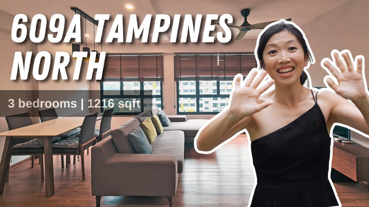 Singapore HDB | 609A Tampines North | 5-room HDB | 1216sqft | Starting from $899,999