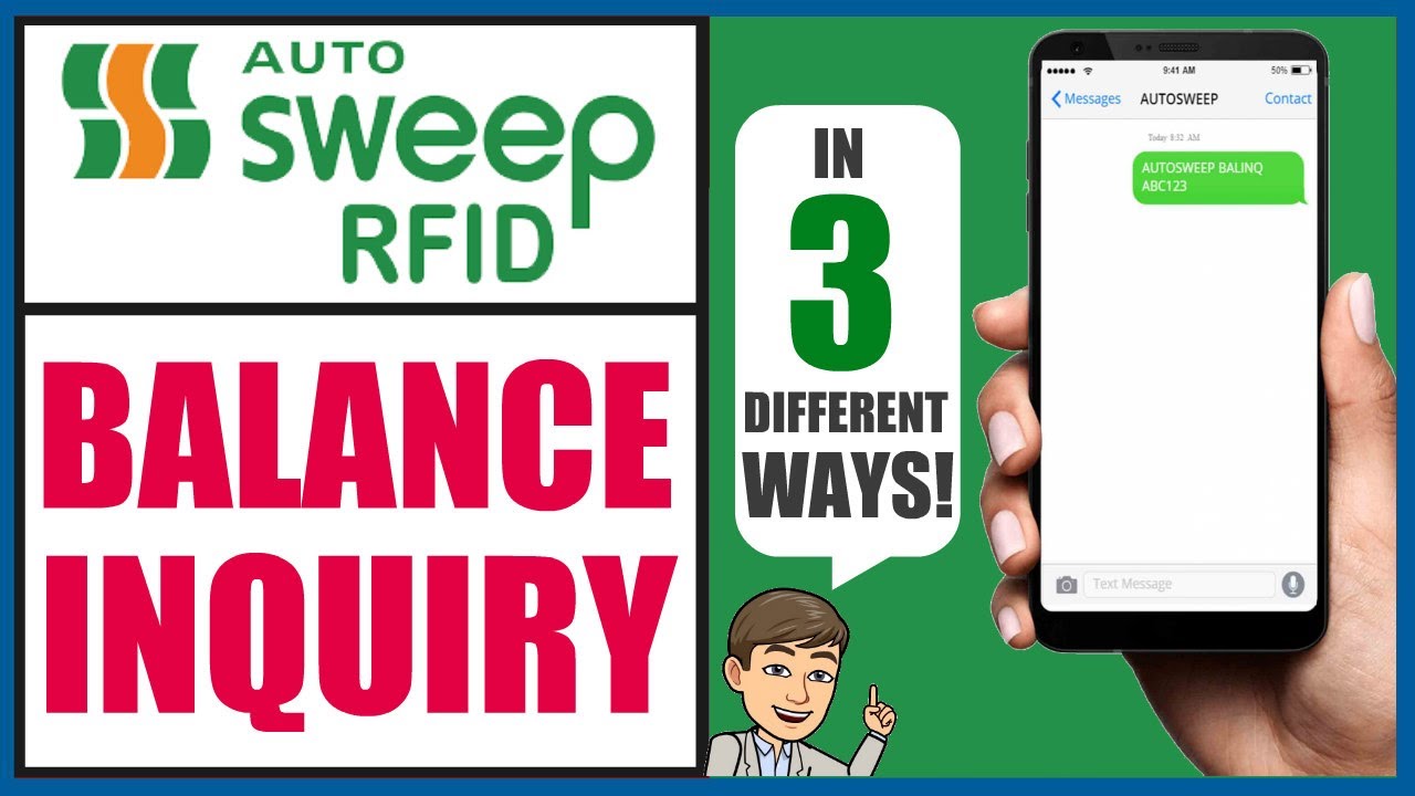 AUTOSWEEP RFID LOAD BALANCE INQUIRY IN 3 DIFFERENT WAYS!