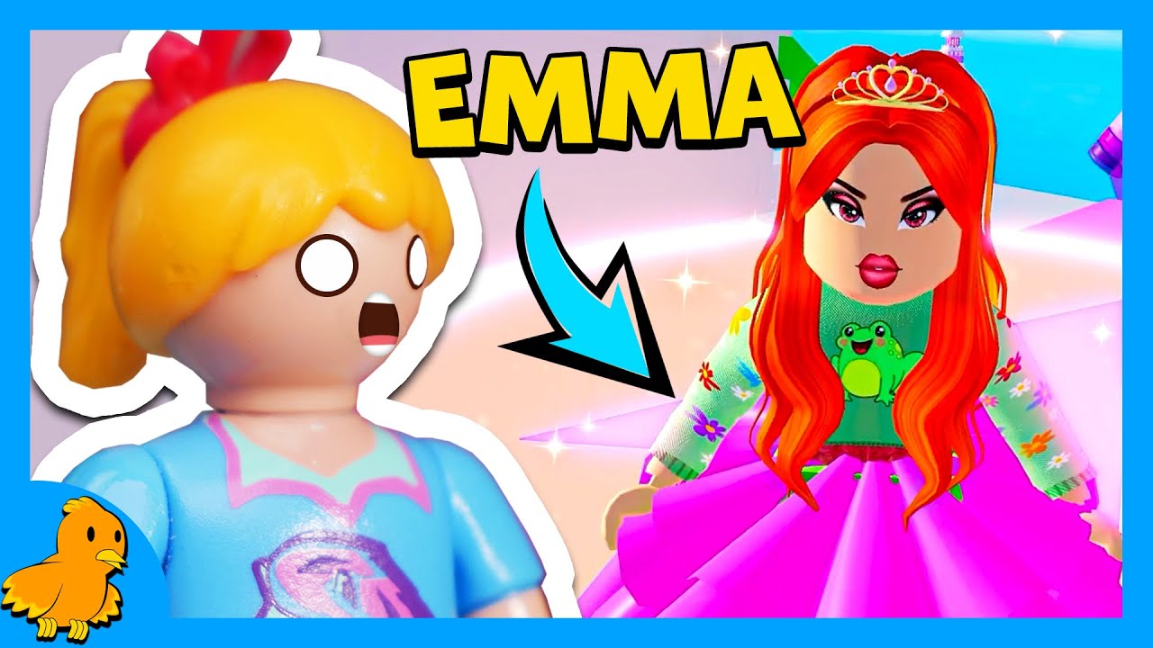 Playmobil Film HANNAH SIEHT EMMA ZUM 1. MAL als echte PRINZESSIN Kinderserie