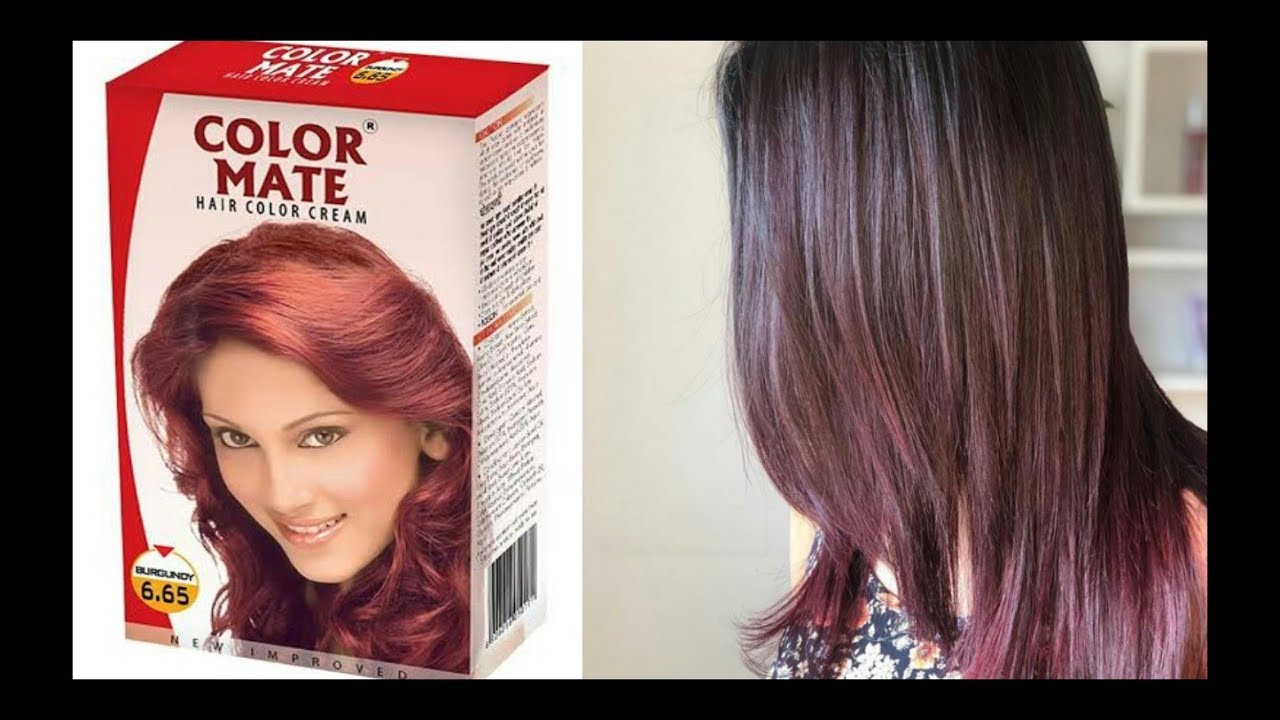Color Mate Hair Color Cream || Detail Review and Demo