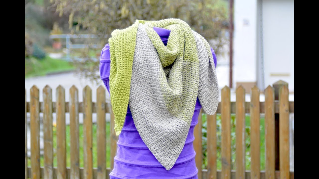 Tuch Hoffnung tunesische Häkelanleitung - ® Woolpedia
