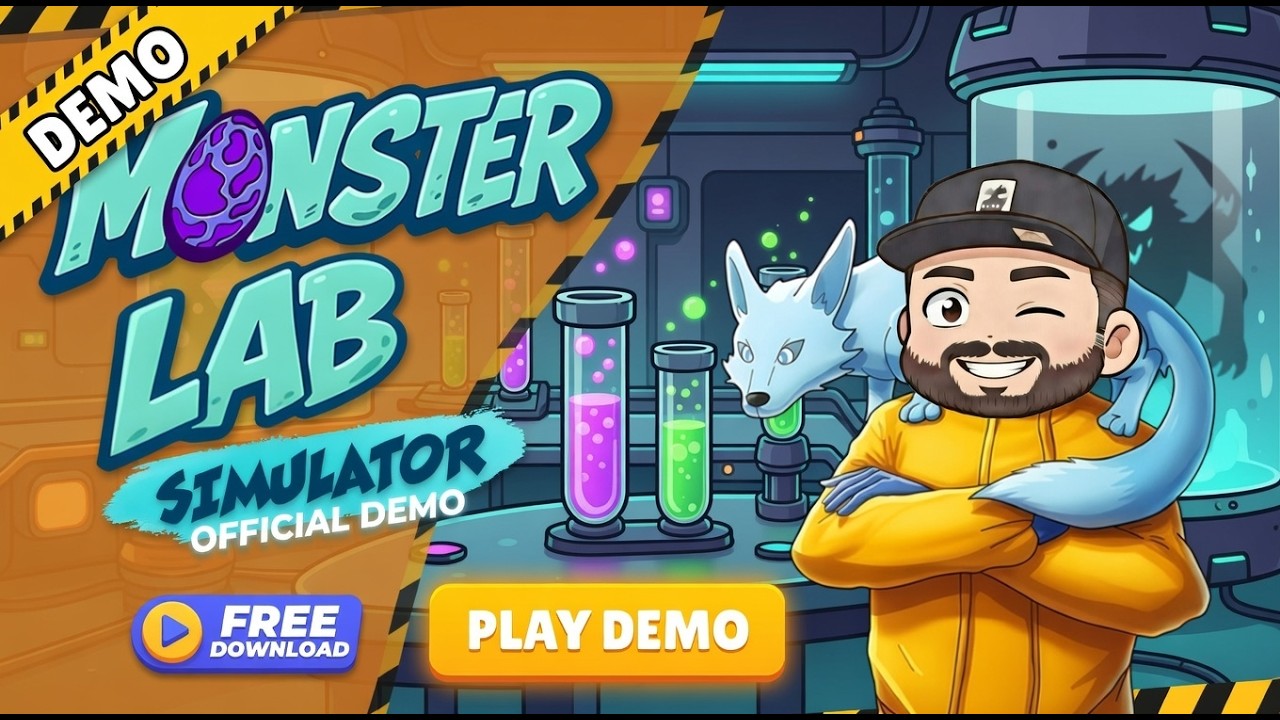 🧪 Monster Lab Simulator Demo – Meine ersten Monster erstellt 😱💥
