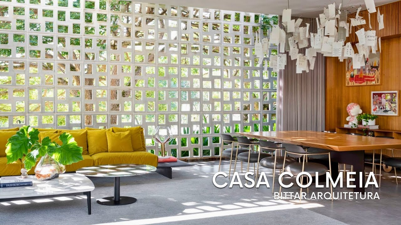 CASA DA DANI NOCE E DO PAULO CUENCA | CASA COLMEIA POR BITTAR ARQUITETURA