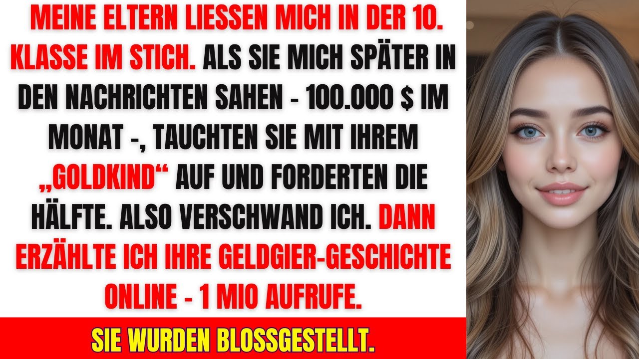 Ich machte 100.000 $ im Monat – und meine Eltern fälschten meinen Tod!