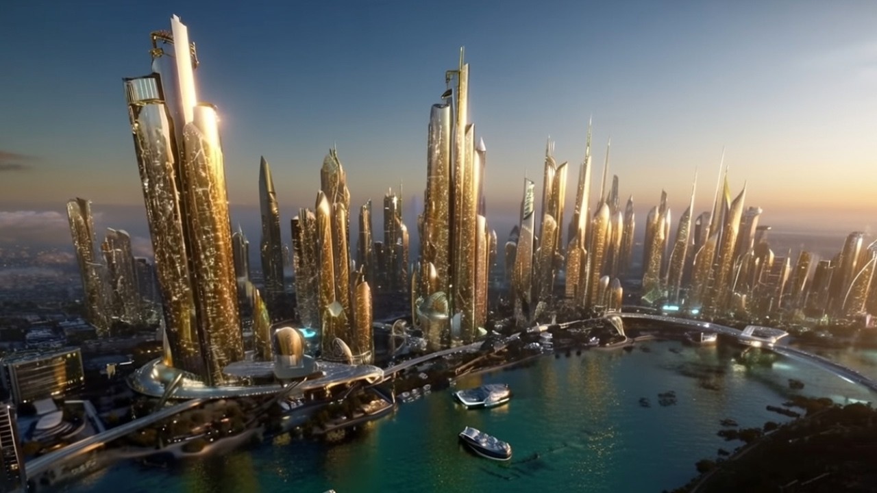 Future City 2126: 100 Years From Now | Sci-fi AI Short Film (4K)