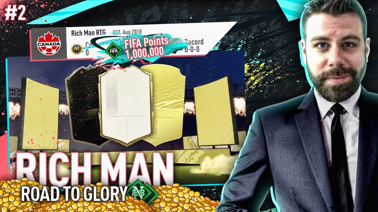 ОТКРЫТИЕ ПАКОВ НА 1 МИЛЛИОН FIFA POINTS! НАЧИНАЕМ! - ОТРЕДАКТИРОВАНО! - RICH MAN RTG #2 - FIFA 20...