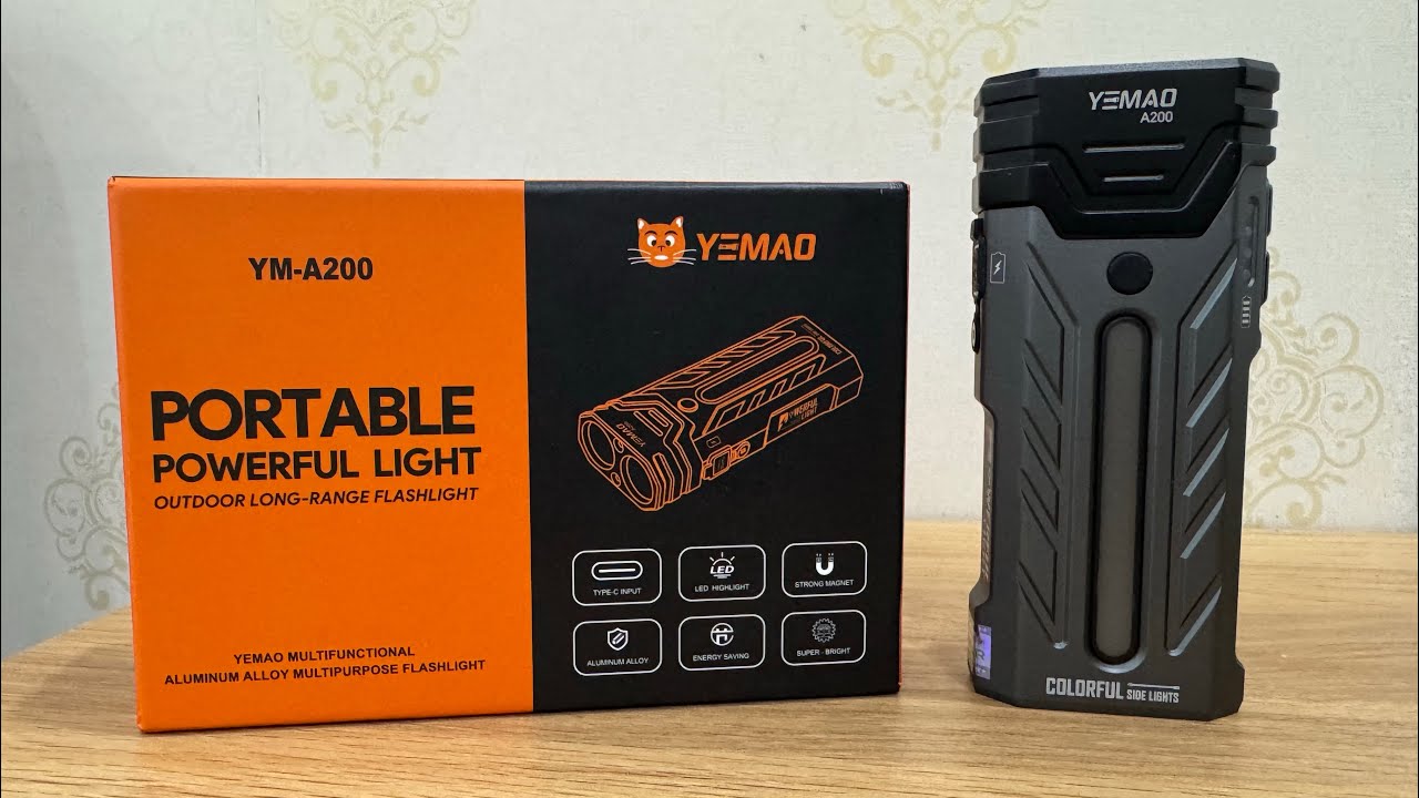 Đèn pin siêu sáng Hiệu Yemao - YM A200 - 5600lumen