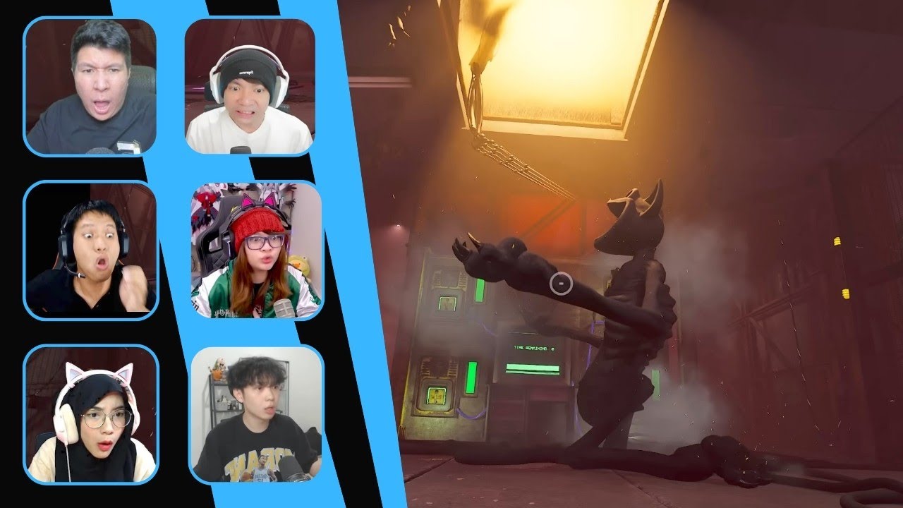 (Reaksi Gamers) CATNAP meningsoy ❗❗| Poppy Playtime Chapter 3
