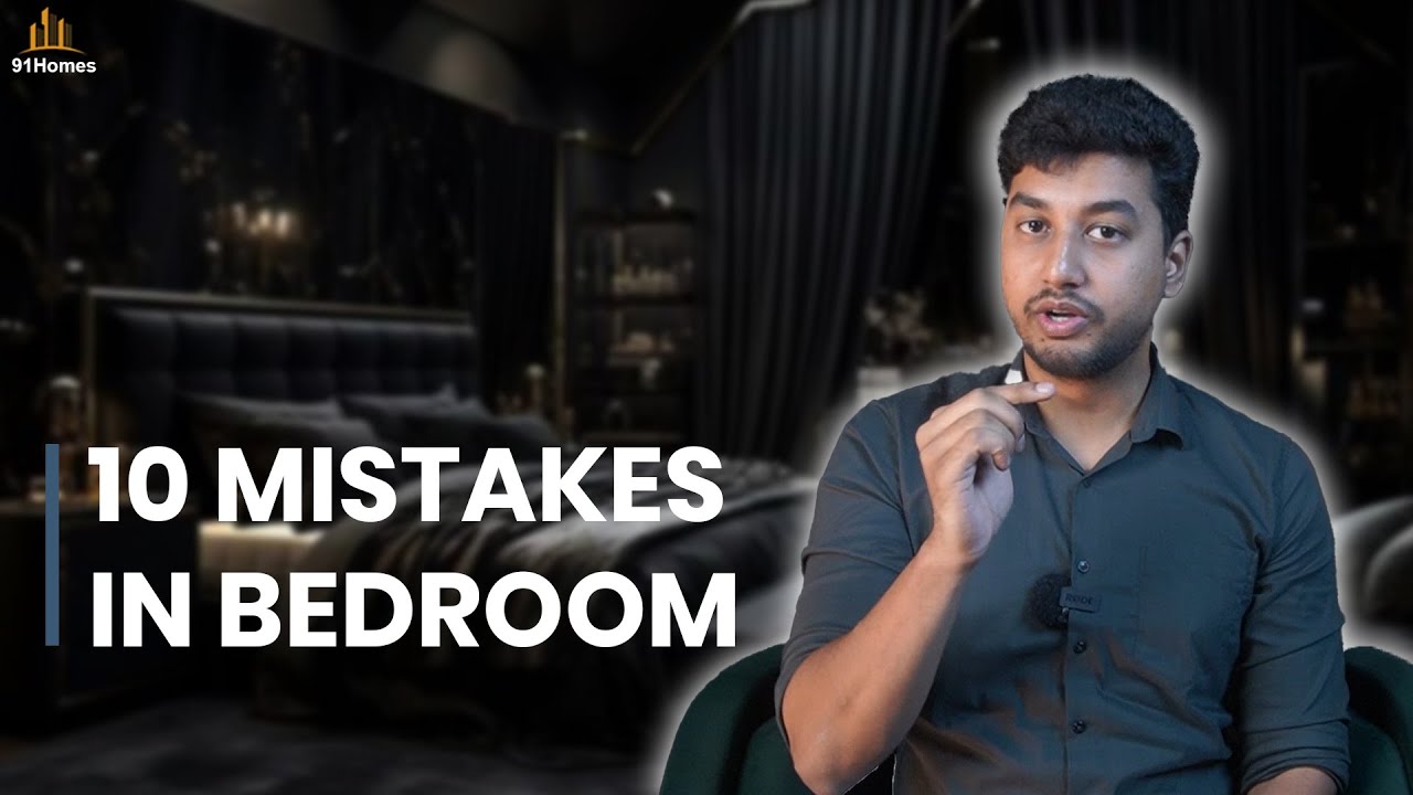 Top 10 Bedroom Design Mistakes (And How to Fix Them!) - False ceiling, lighting, A.C, Furniture etc