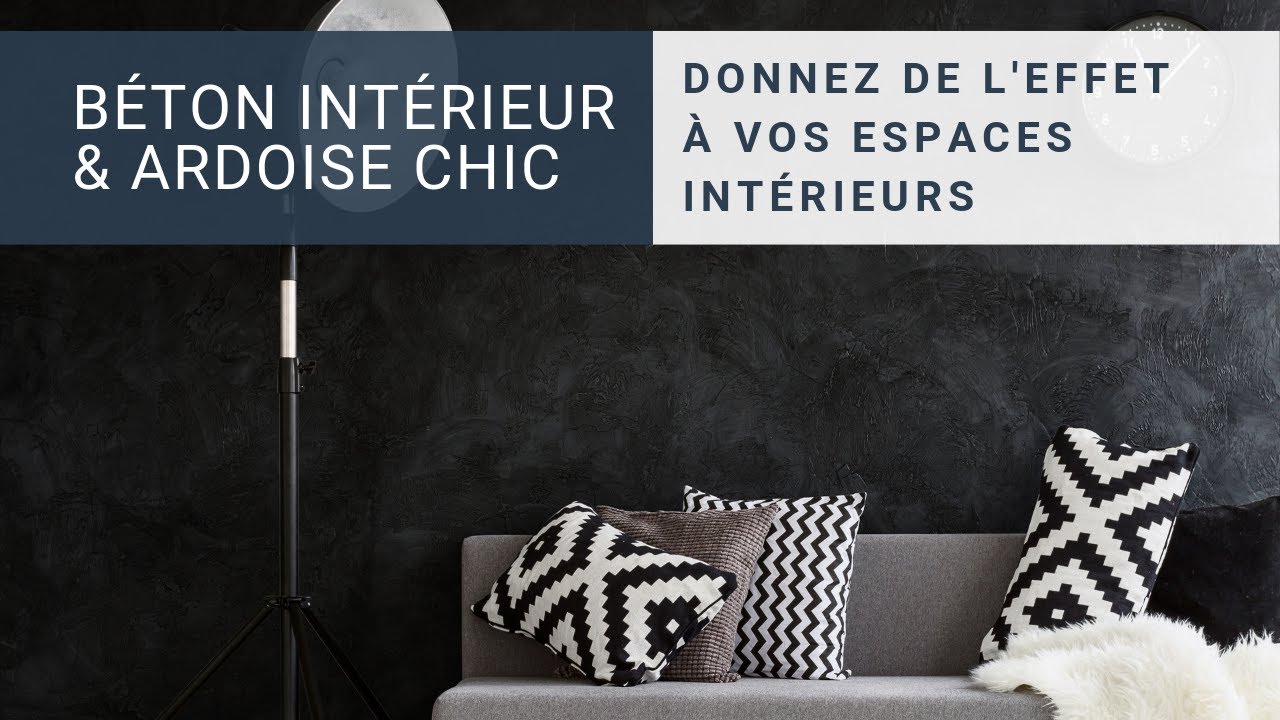 Enduits B&eacute;ton Int&eacute;rieur de R&eacute;novation & Ardoise Chic | Modernisez vos int&eacute;rieurs