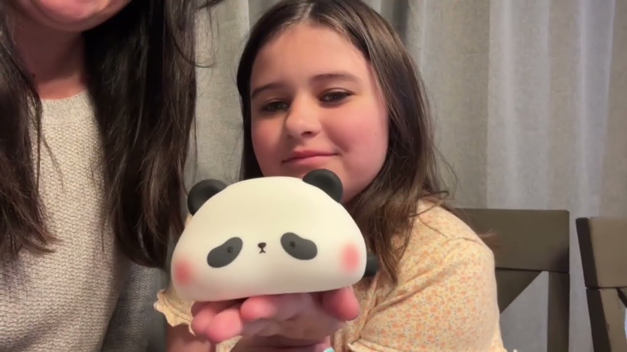 Panda Night Light Review 🐼 Squishy, Color Changing & Perfect for Kids