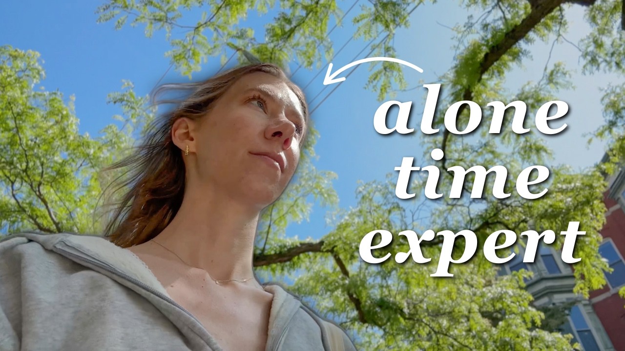 enjoying alone time (without being lonely) | a solo weekend vlog