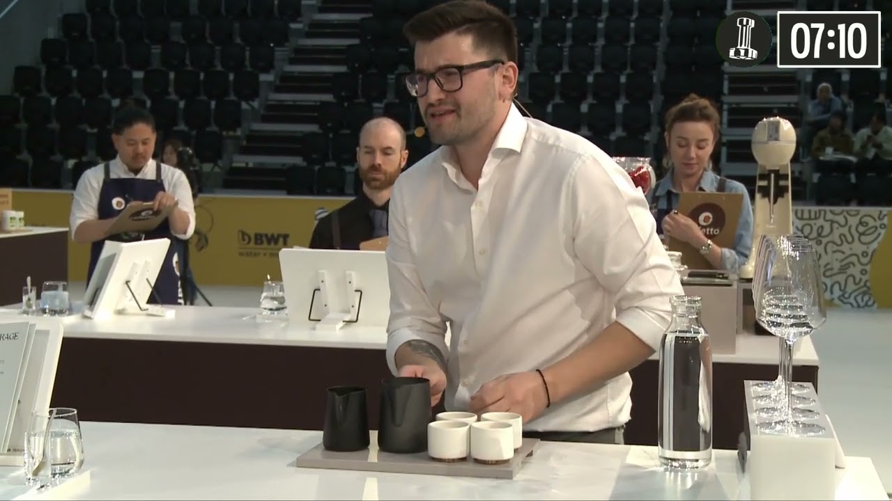 Nikos Antzaras, Greece — 2022 World Barista Championship: Semi-finals