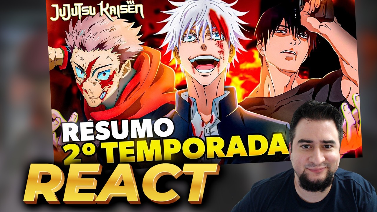 RESUMO DE JUJUTSU KAISEN - 2° Temporada! [REACT]