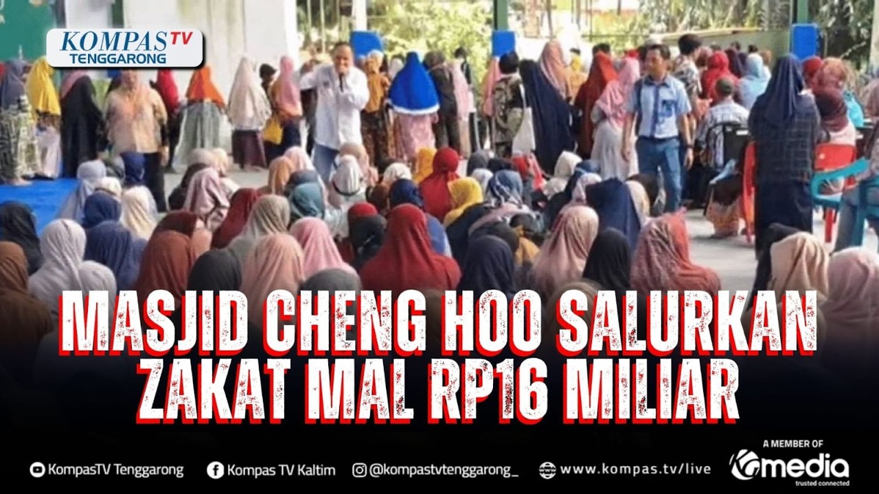 Masjid Cheng Hoo Salurkan Zakat Mal Rp 16 Miliar ke Warga yang Berhak Menerima