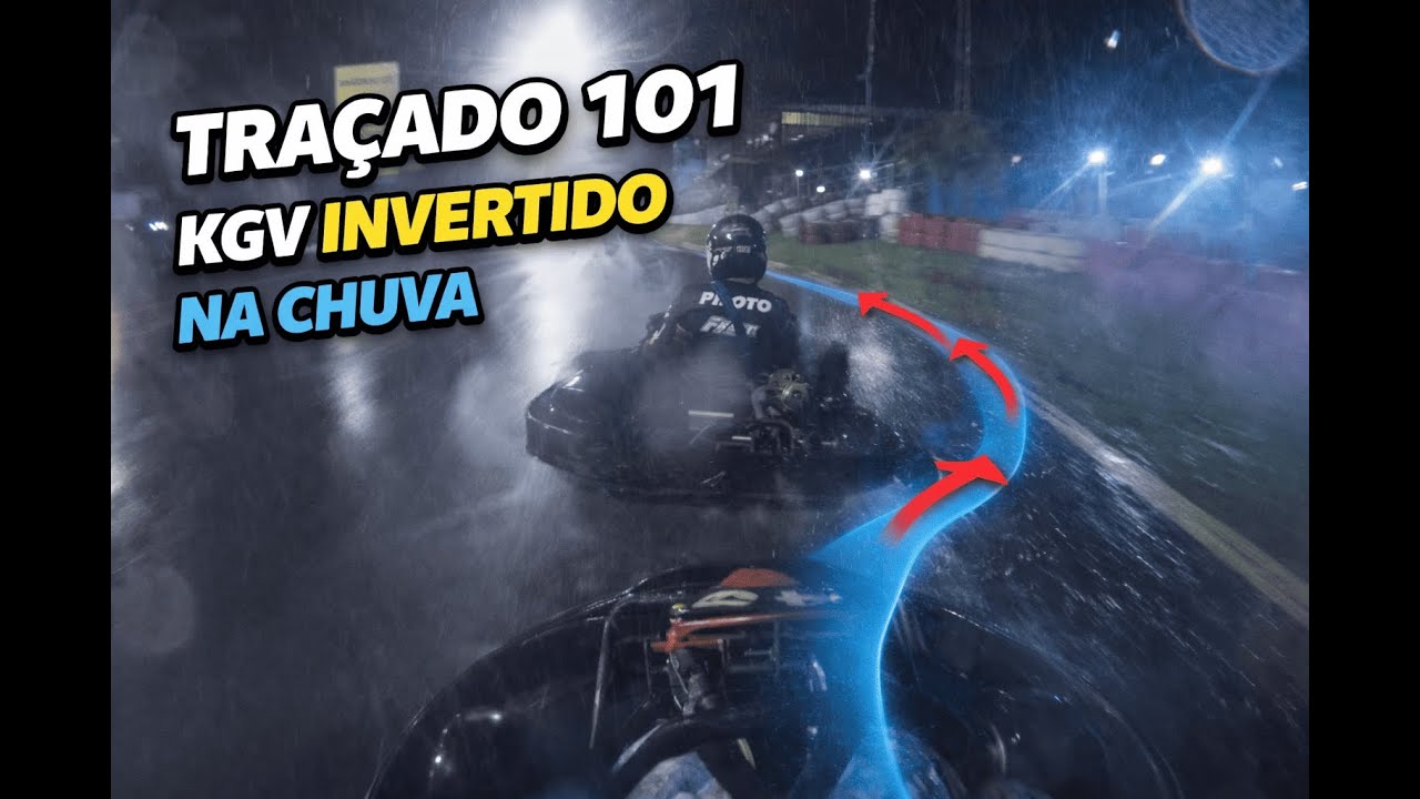 KGV - Traçado 101 Invertido na Chuva | Treino 500 Milhas Rental