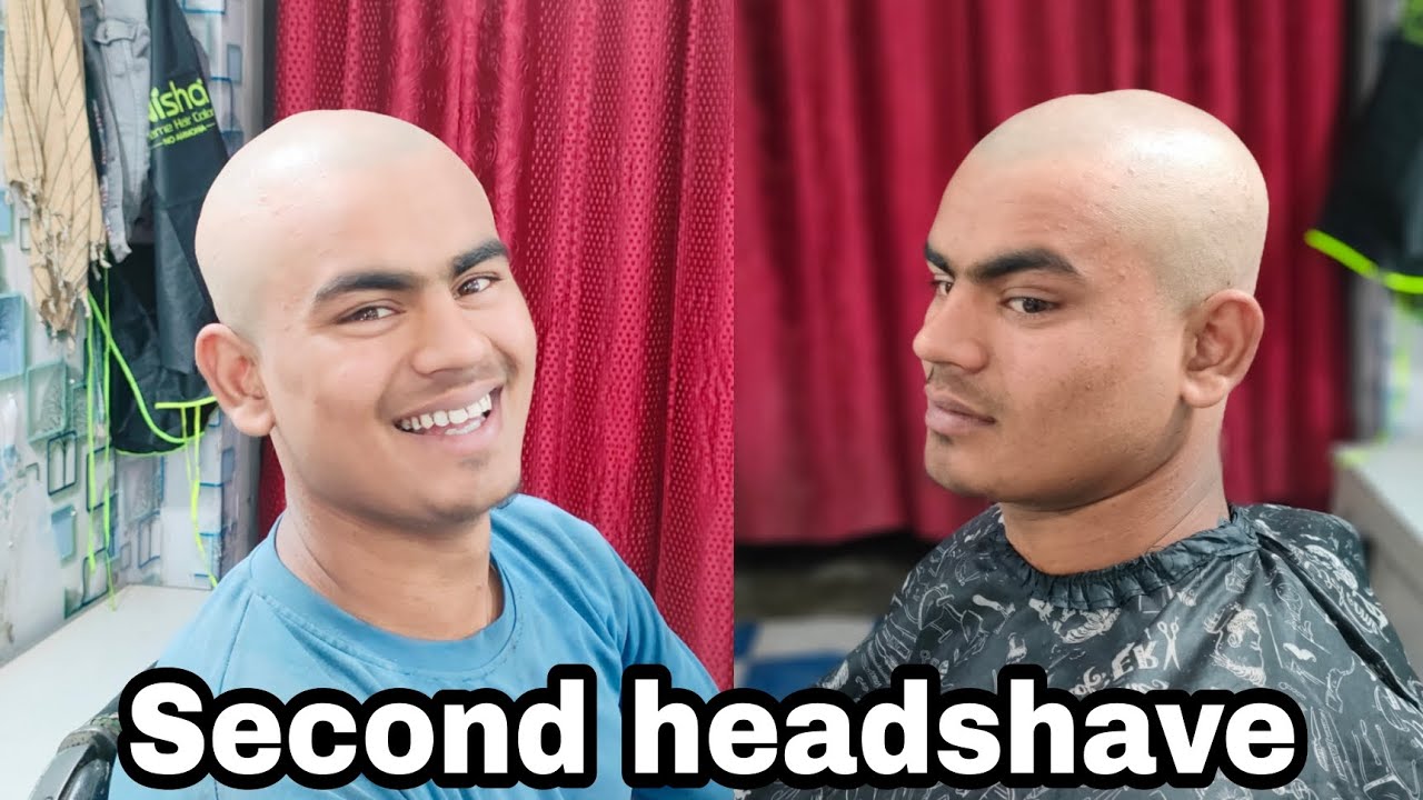 Full second clean headshave, Dandruff Removal Haed Shave tutorial, head shave, clean shaving!