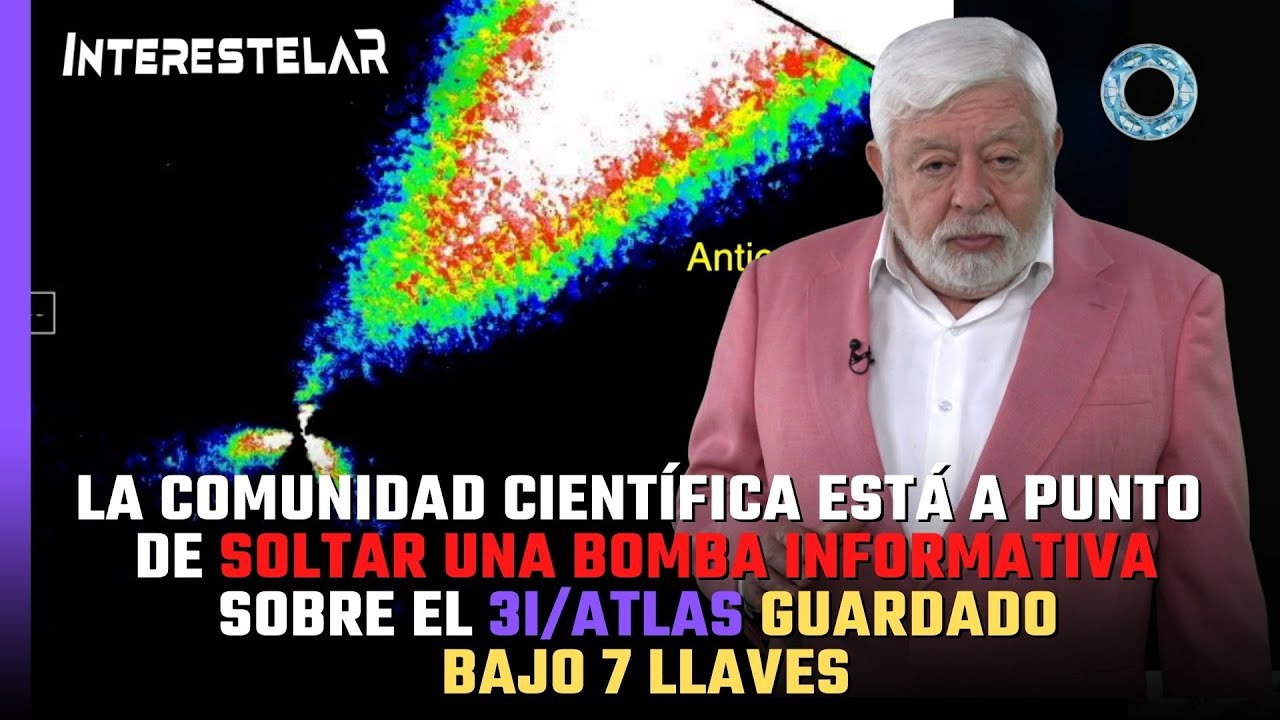 La comunidad científica está a punto de soltar una bomba informativa sobre el 3I/Atlas 🚨