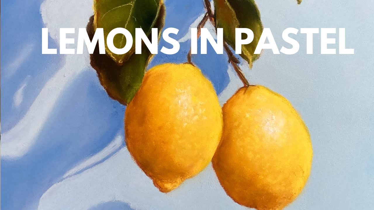 ⚪️ LEMONS in PASTEL - Timelapse