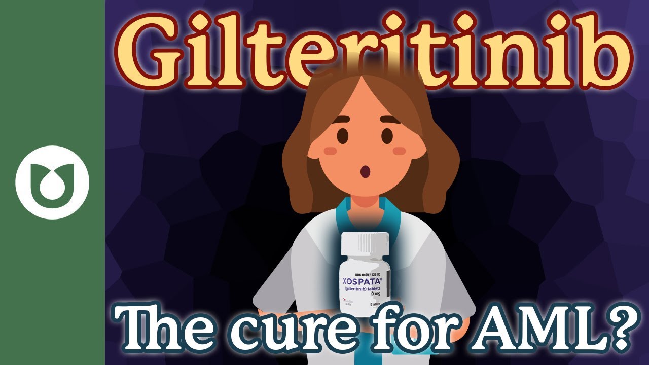 Can gilteritinib cure AML? #AML