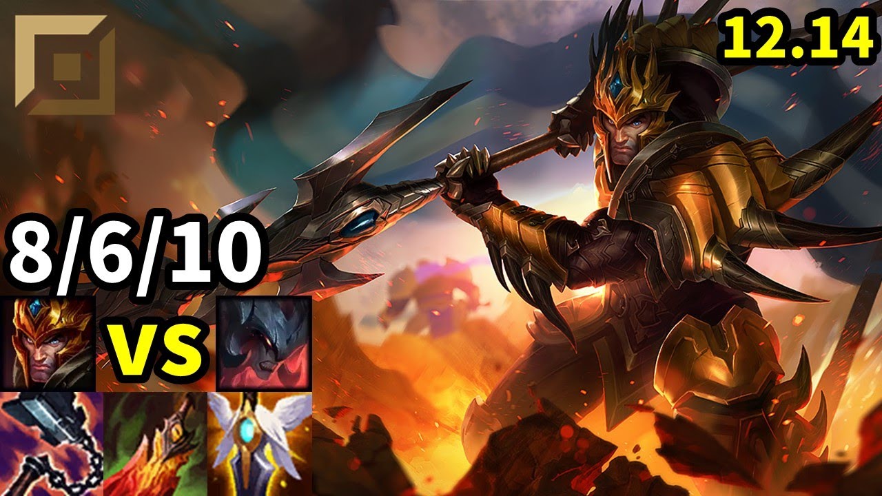 Jarvan IV Top vs Aatrox - KR Challenger | Patch 12.14