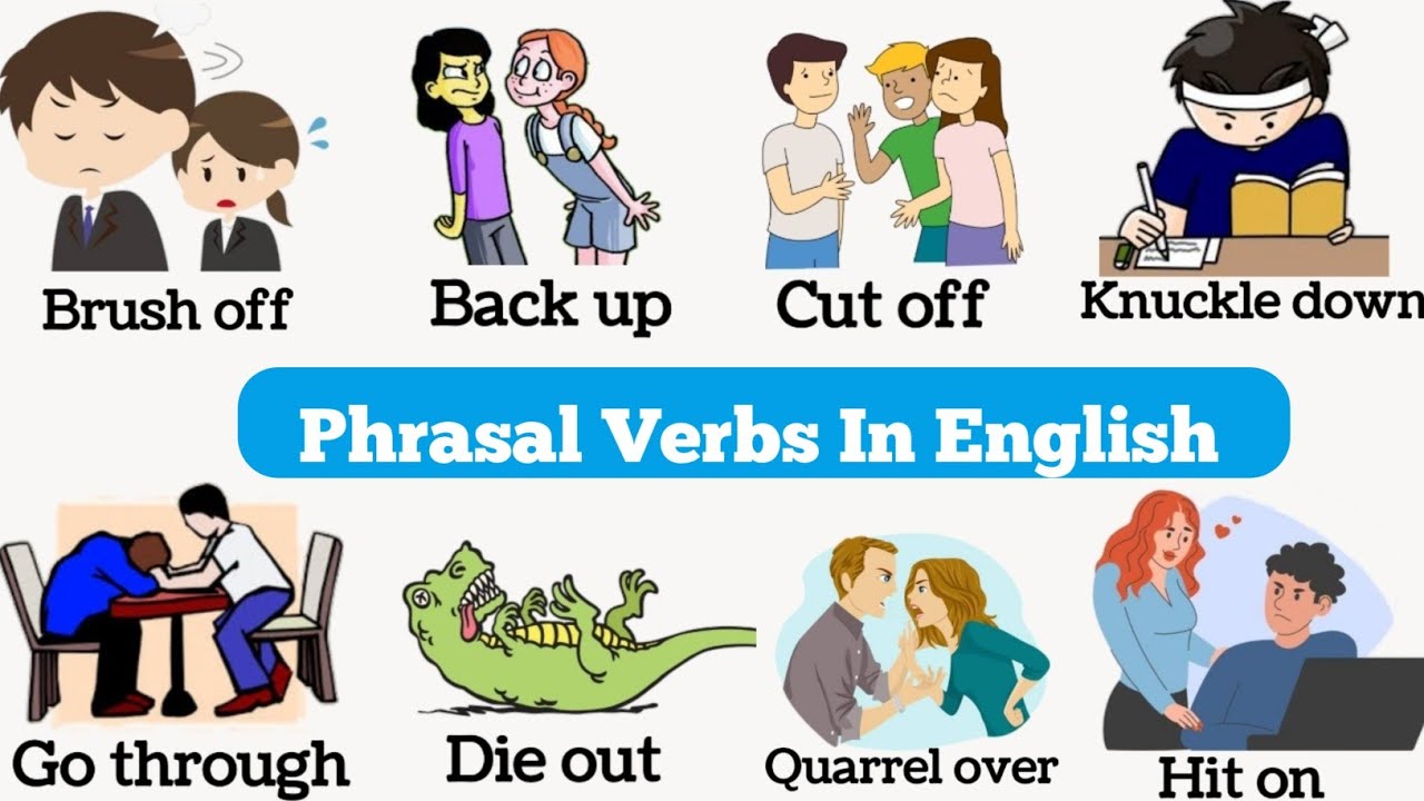 Phrasal verbs : vocabulary| Commonly use phrasal verbs in English | Phrasal verbs with Examples