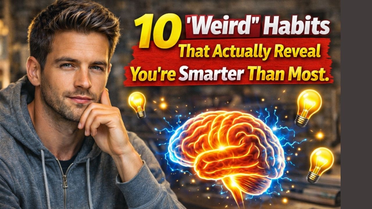 10 Weird Habits That Actually Reveal High Intelligence