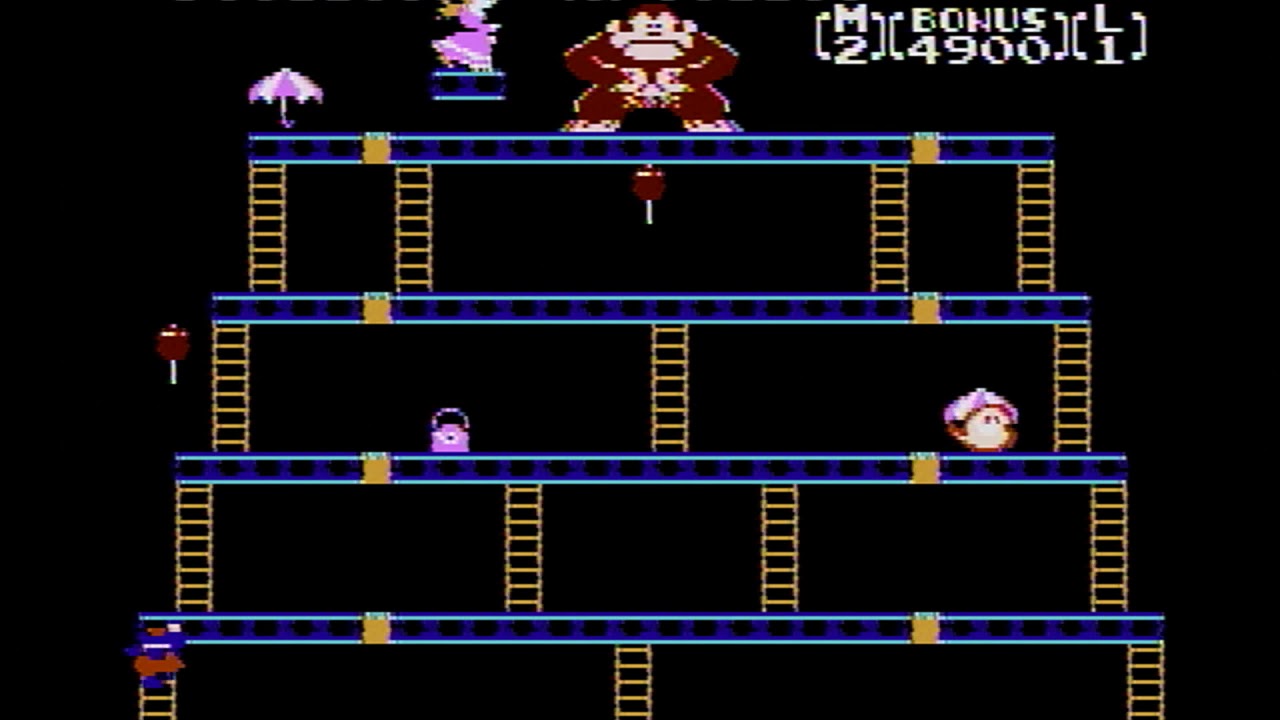 Donkey Kong - Famicom Disk System (Game A)
