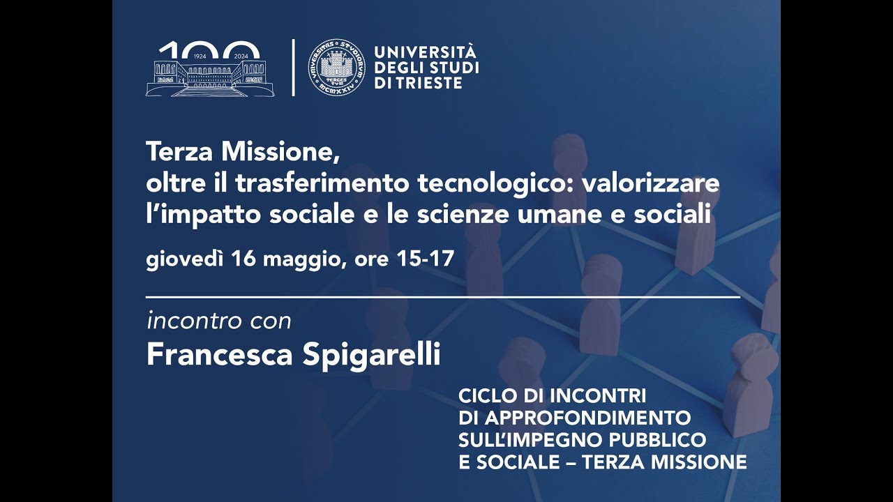 3&deg; Incontro sull'Impegno Pubblico e Sociale - Terza Missione