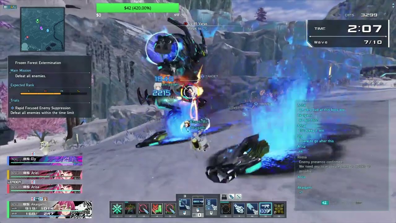 Frozen Forest Extermination S rank