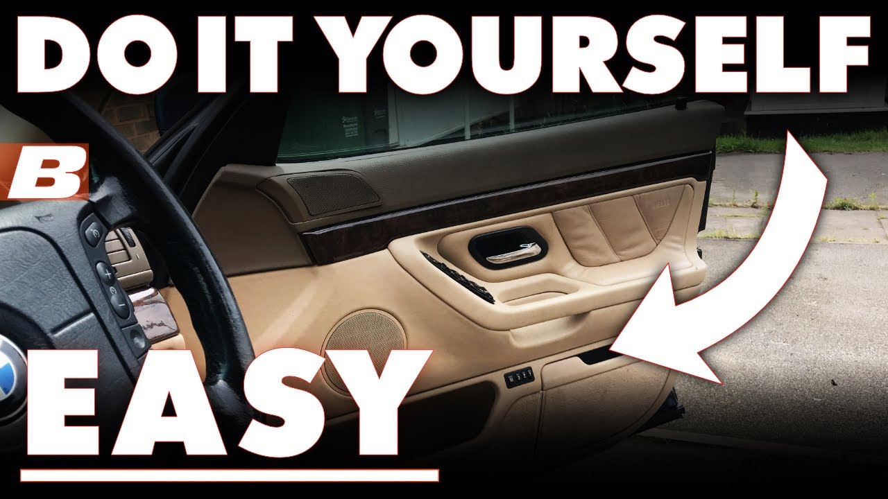 How To Remove A BMW E38 Front Door Card