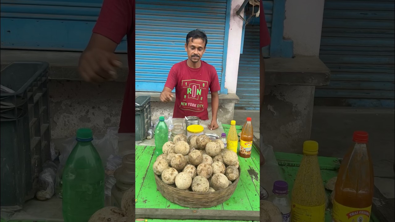 Mouthwatering Tasty Bel Wood Apple Special of Kolkata  #shorts