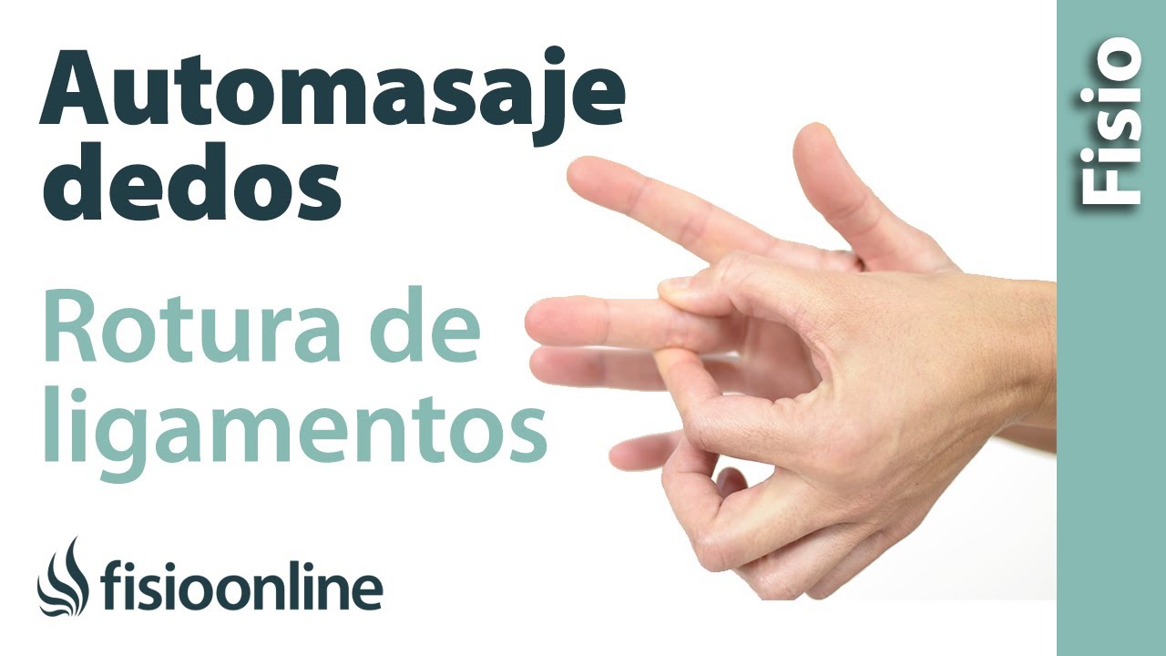 Auto-masaje para Roturas de ligamento lateral ide los dedos