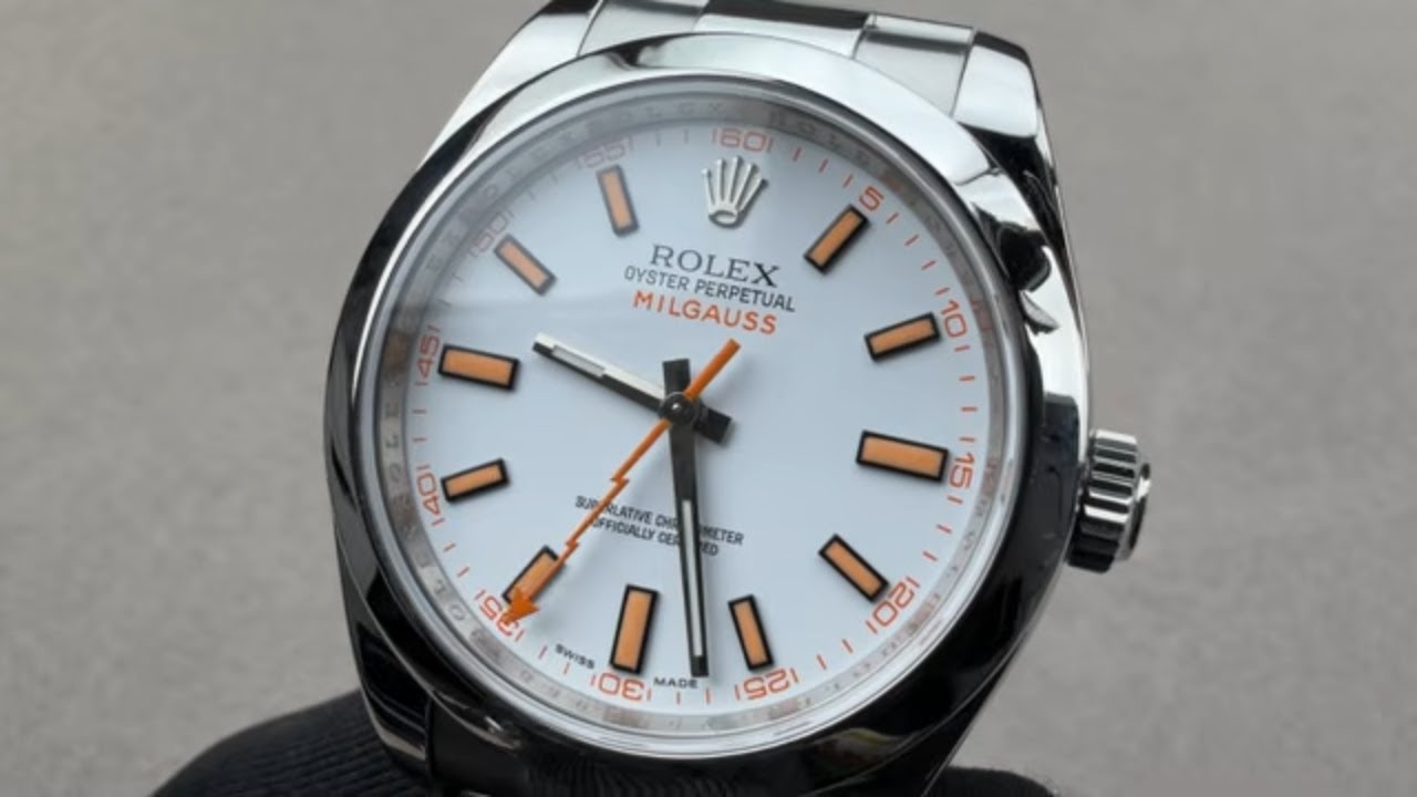 Rolex Milgauss White Dial 116400-0002 - Rolex Certified Pre-Owned Watch Review