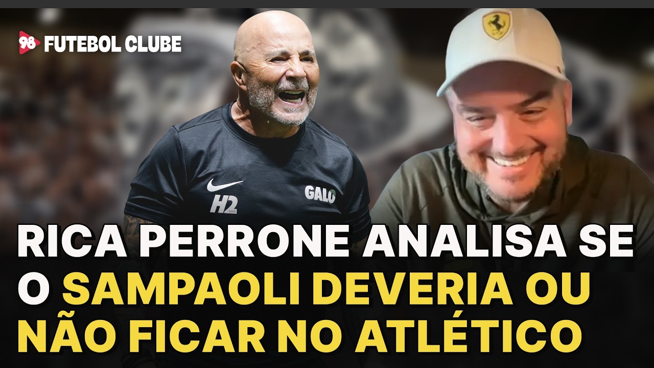 Rica Perrone analisa momento de Sampaoli: deveria ficar no Galo?