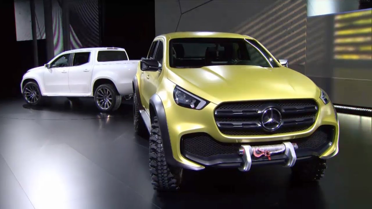 Mercedes-Benz Concept X-Class Revealed in Stockholm