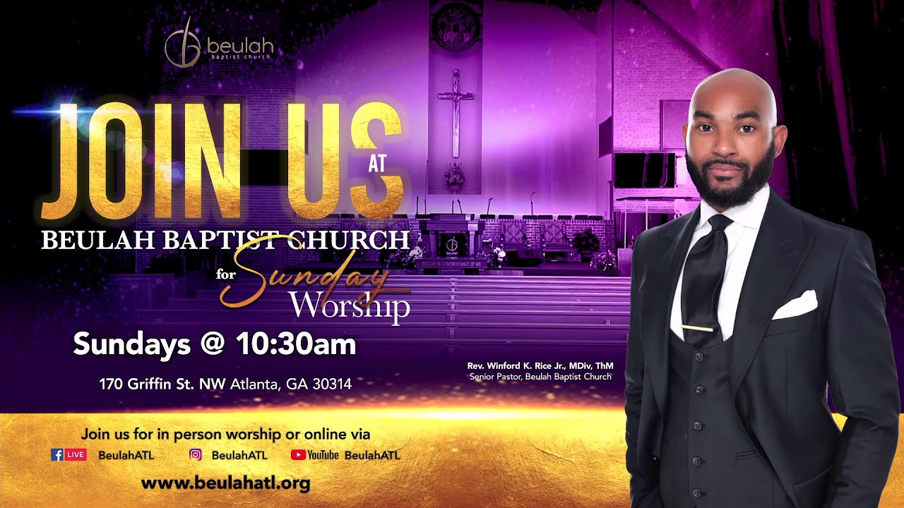 Sunday Worship | February 8th, 2026 | Beulah ATL Live | Rev. Dr. Kenny Rice, Senior Pastor