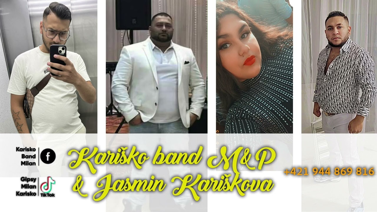 KARIŠKO BAND M&P  & JASMIN KARIŠKOVA - Como la flor  /COVER/