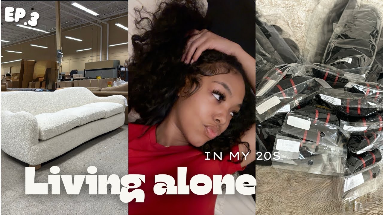 Living alone in my 20's// Furniture shopping, Business reality, Chitchat ep.3