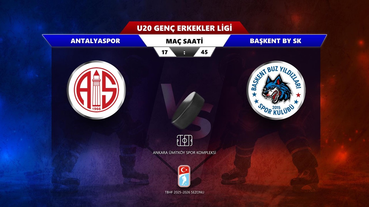 08.02.2026 | ANTALYASPOR  -  BAŞKENT BY SK- | TBHF 2025 - 2026 U20 GENÇ ERKEKLER LİGİ