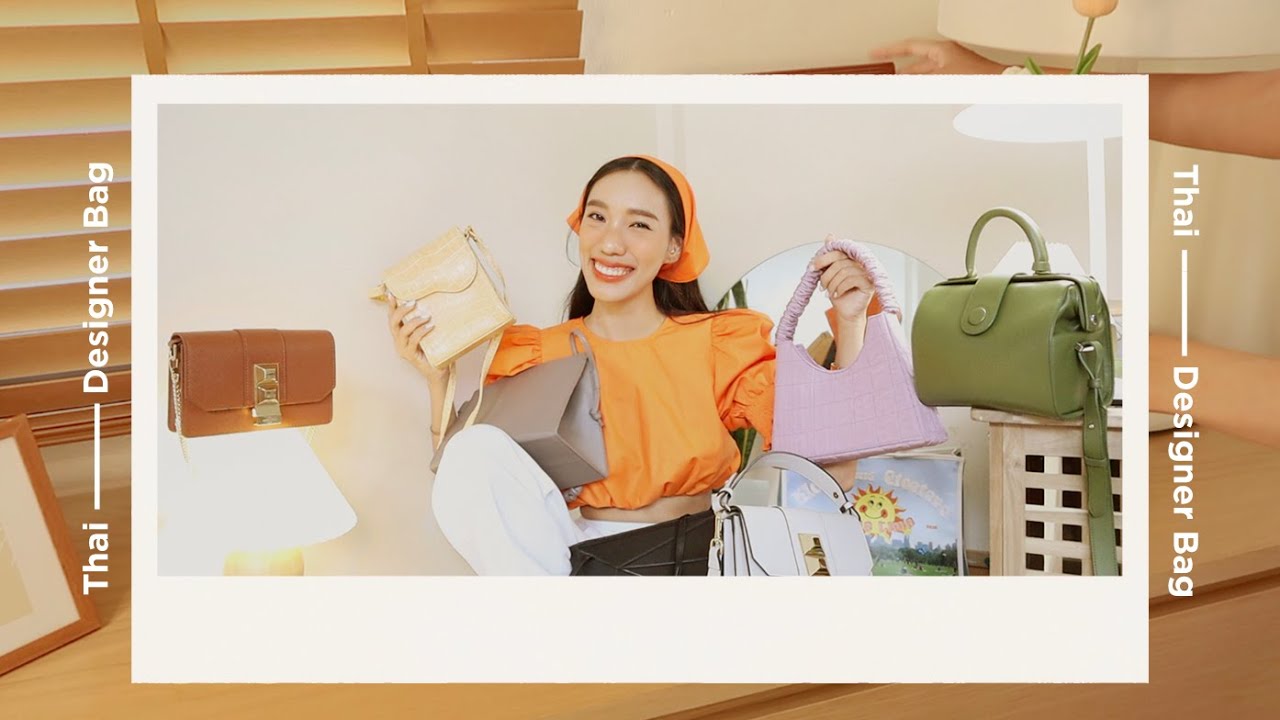 Shopping Haul ♡ Ep.09 รวม 7แบรนด์กระเป๋า THAI DESIGNER ที่ควรค่าแก่การตำ! l jjjiina