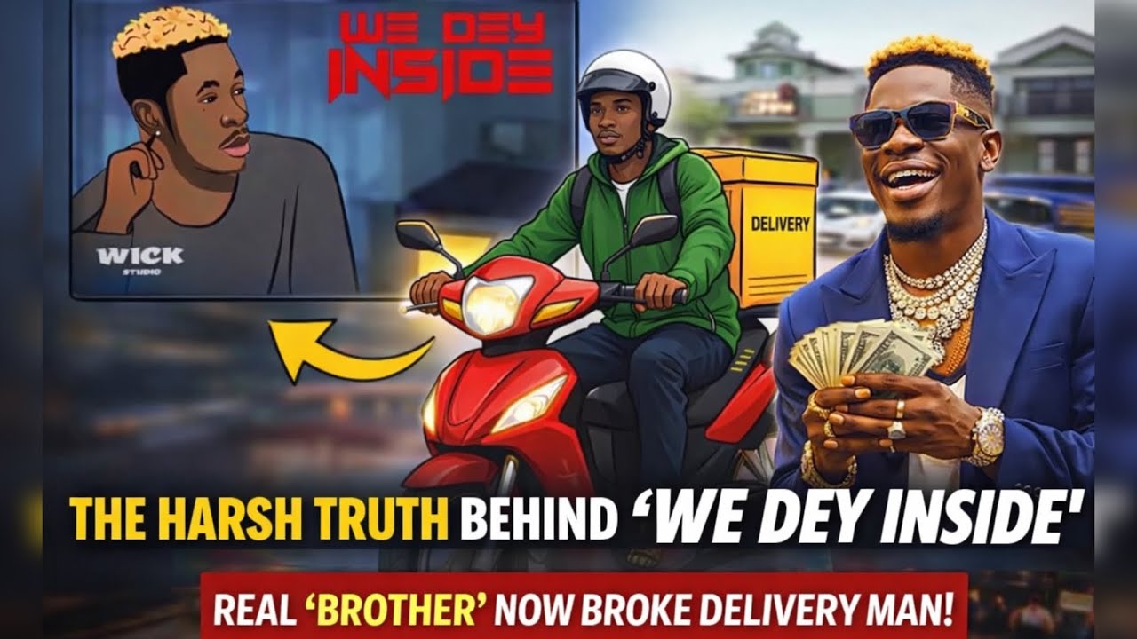 “Shatta Wale Finally Reveals the REAL Story Behind ‘We Dey Inside’ on TikTok LIVE 😳”