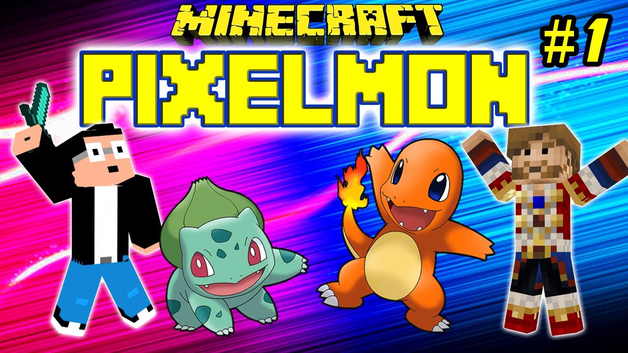 PIXELMON : Ep.1 - Séquestrez les tous !  - MOD Pokemon Minecraft [FR] [HD]