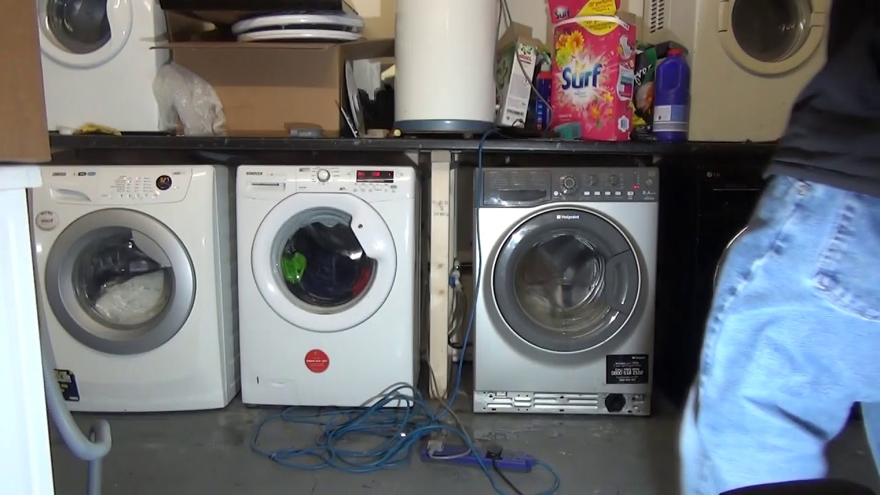Wash race No.116 : 4 Washing machine on cotton 60'c