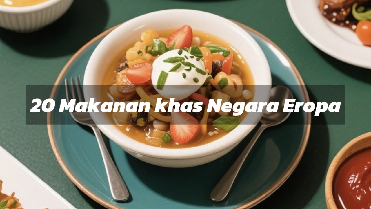20 Makanan Khas Dari Negara - Negara Eropa Part 1