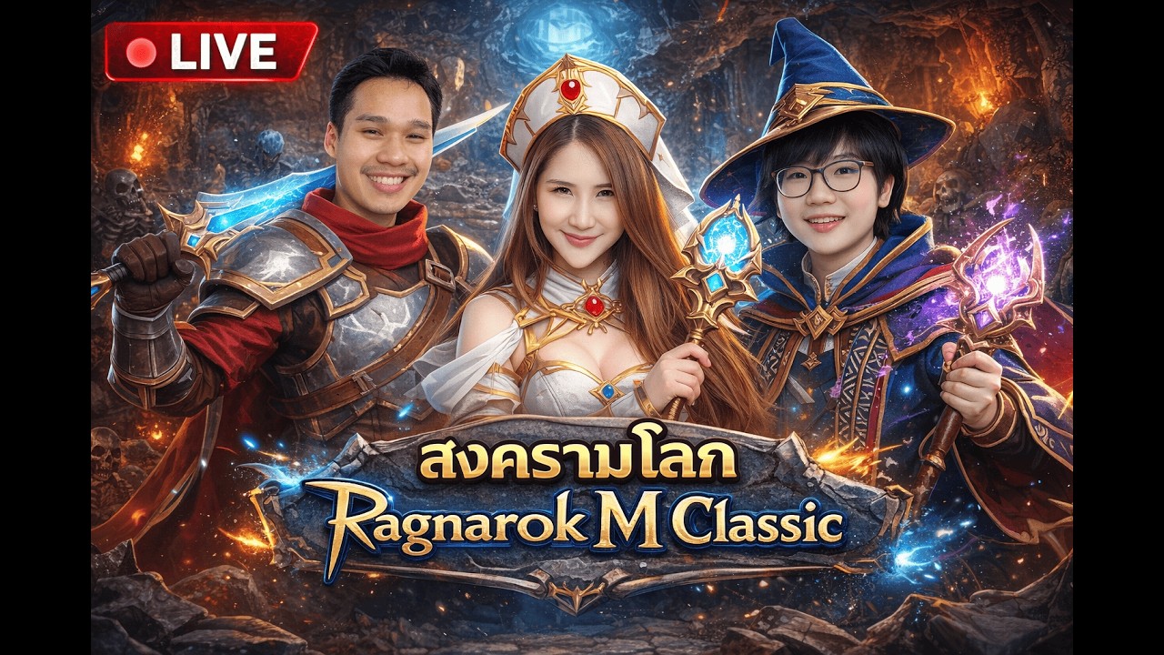 Ragnarok M Classic : EP 42.มาคร่ากิลวอร์กันคร่า NO1 ของเซิฟ 16ดาบไม่เคยแพ้ใคร   #live