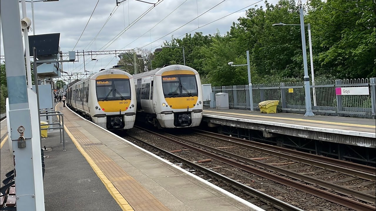 C2C Trains at Grays on May 13th 2022